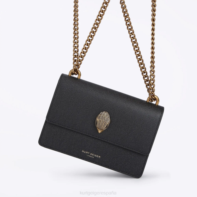 Kurt Geiger mujer bandolera pequeña london Shoreditch 2LPR134 | bolsas negro